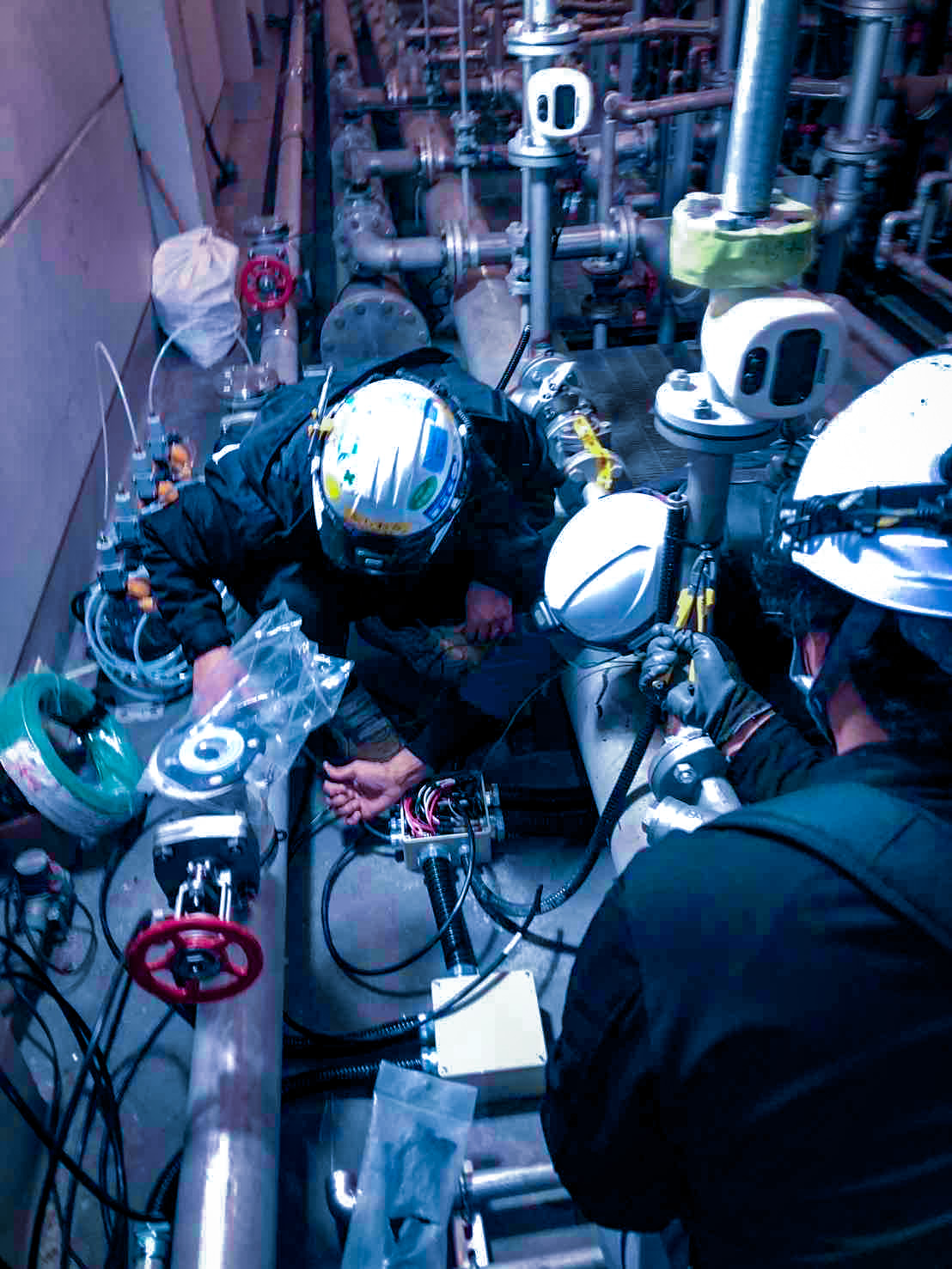 プラント電気設備工事